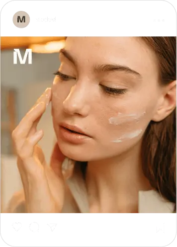 MODEVI Services for the United States - Applying Facial Cream